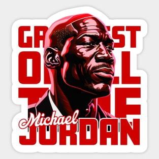 Michael Jordan Vintage Basketball Legend! Sticker